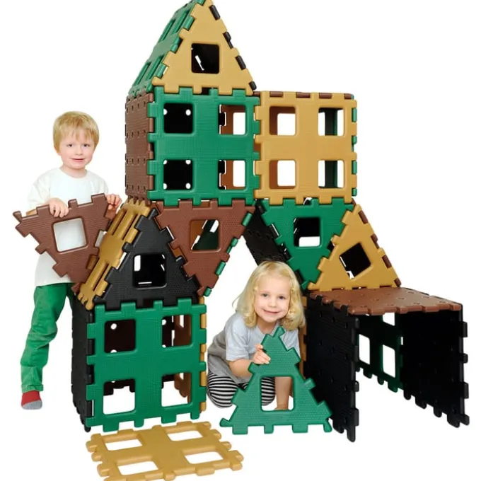 Polydron XL Natur, 36 Teile