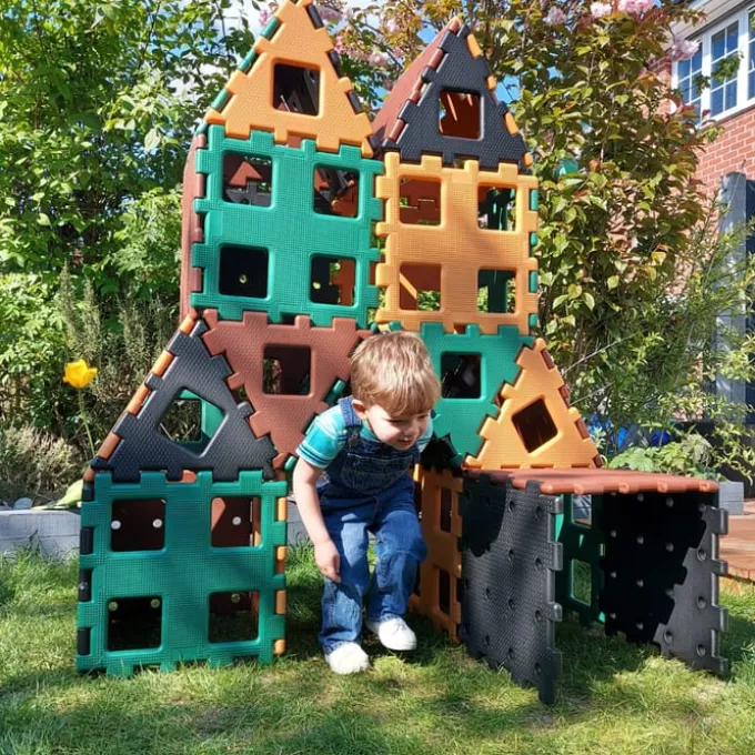 Polydron XL Natur, 36 Teile