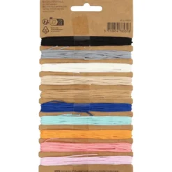 Polyesterschnur, 0,6 mm - 10 Farben