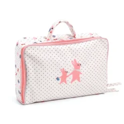 Pomea Puppe 32 cm – Vanille, inkl. Reisekoffer