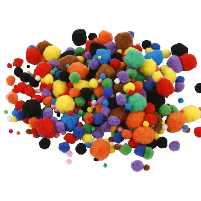 Pompons - versch. Farben, 42 g