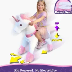 PonyCycle Einhorn - medium, rosa