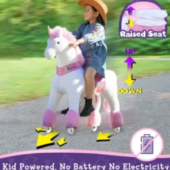PonyCycle - Einhorn, pink, M/L
