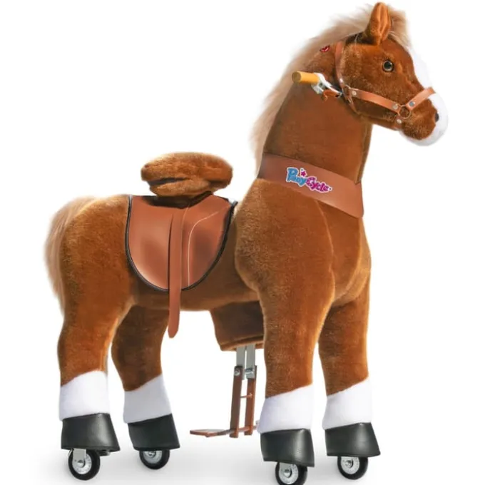 PonyCycle - Pferd, hellbraun, Blesse weiß, M/L