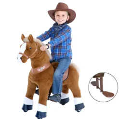 PonyCycle Pferd - klein, hellbraun