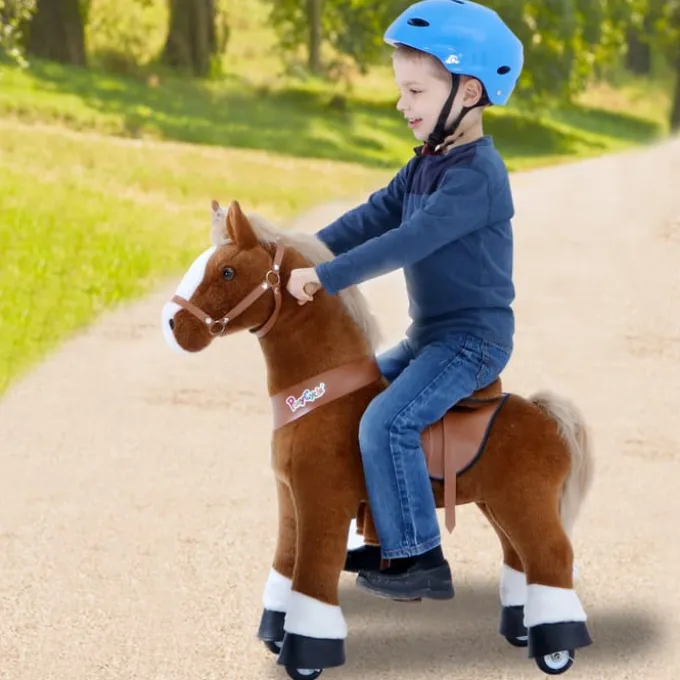PonyCycle Pferd - klein, hellbraun