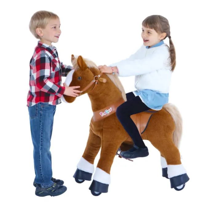 PonyCycle Pferd - klein, hellbraun