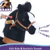 PonyCycle - Pferd, schwarz, Blesse weiß, M/L