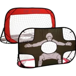 Pop-up Fußballtor-Set, 2 Stk.