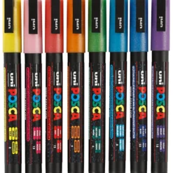 Posca Filzstifte PC-3M - Glitzer, 8 Stk.