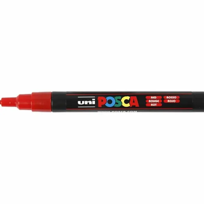 Posca Filzstifte PC-3M - Grundfarben, 12 Stk.