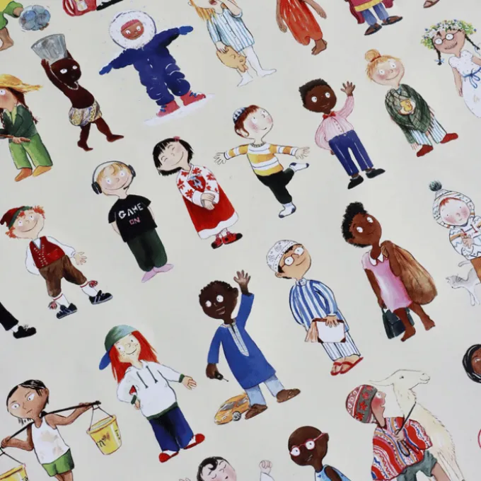 Poster 50 x 70 cm - Kinder wie ich