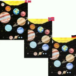Poster 50 x 70 cm - Unser Sonnensystem