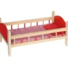 Puppenbett - Inkl. Matratze + Kissen, 56x31x23 cm