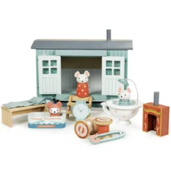 Puppenhaus - die Landhütte der Mäuse