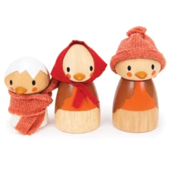 Puppenhaus – Familie Rotkehlchen