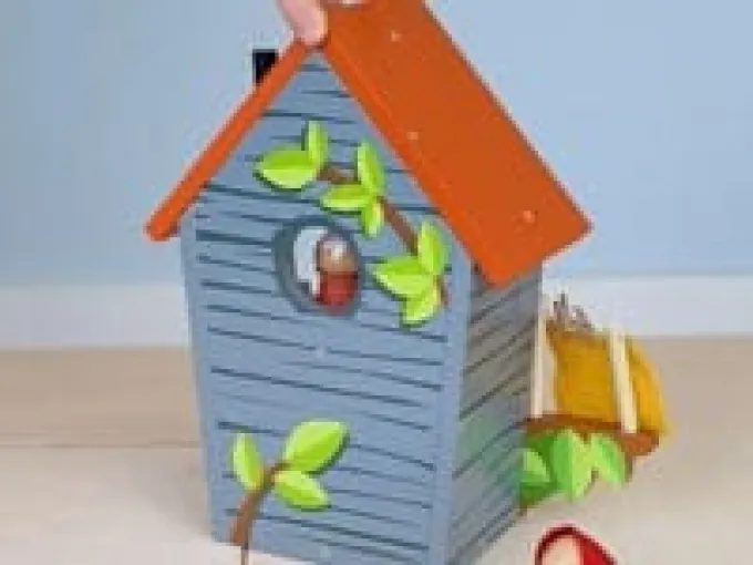 Puppenhaus – Familie Rotkehlchen