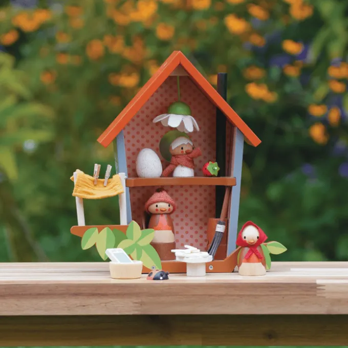 Puppenhaus – Familie Rotkehlchen
