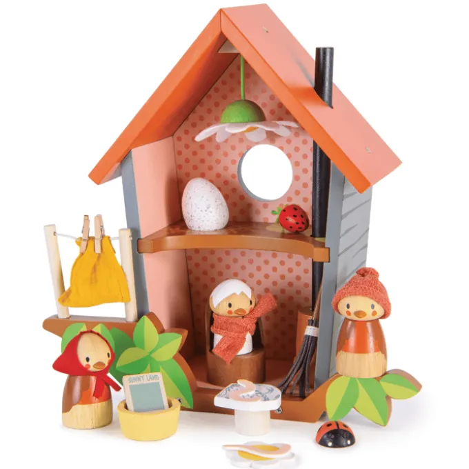 Puppenhaus – Familie Rotkehlchen