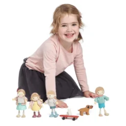 Puppenhausfigur - Frau Goodwood & Baby