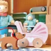 Puppenhausmöbel - Babyzimmer