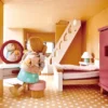 Puppenhausmöbel - Schlafzimmer
