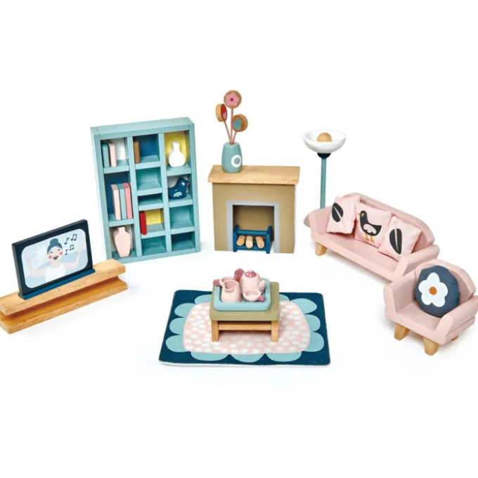 Puppenhausmöbel - Wohnzimmer