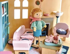 Puppenhausmöbel - Wohnzimmer