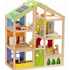 Puppenhaus möbliert 