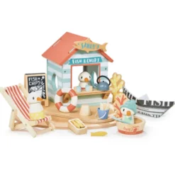 Puppenhauszubehör - Die Strandhütte der Möwen