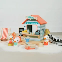 Puppenhauszubehör - Die Strandhütte der Möwen