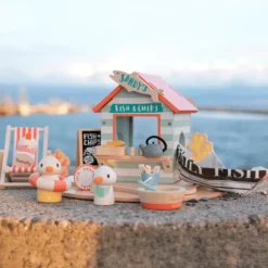 Puppenhauszubehör - Die Strandhütte der Möwen