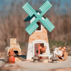Puppenhauszubehör - Die Windmühle der Mäuse