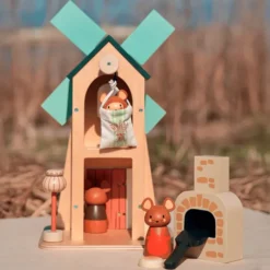 Puppenhauszubehör - Die Windmühle der Mäuse