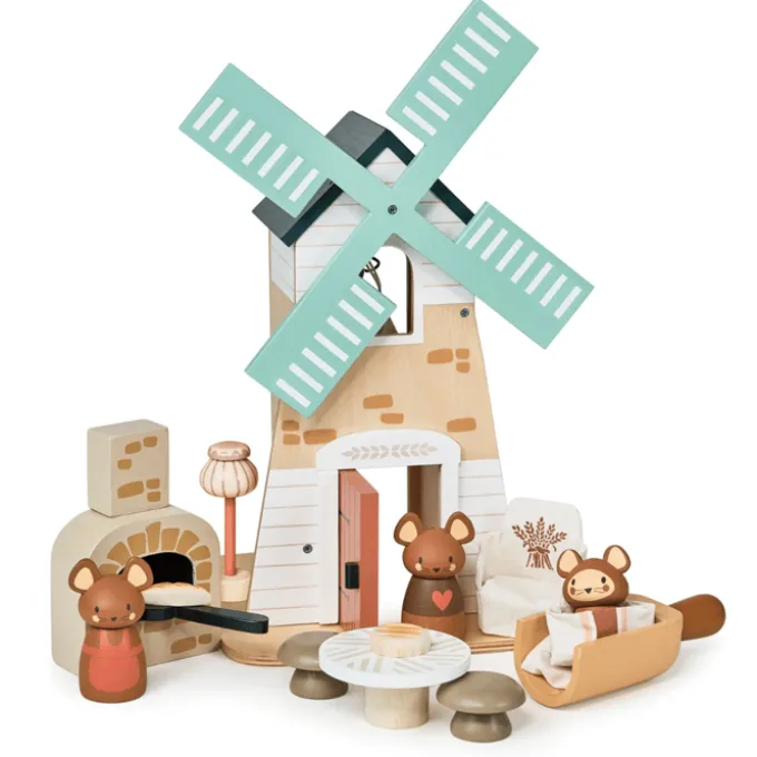 Puppenhauszubehör - Die Windmühle der Mäuse