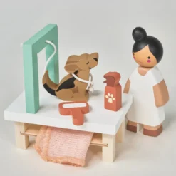 Puppenhauszubehör - Hundesalon
