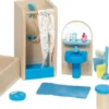 Puppenhaus Zubehör - modernes Badezimmer
