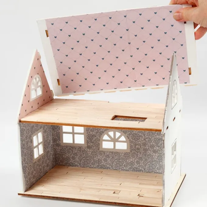 Puppenhaus zum selber Bauen