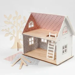 Puppenhaus zum selber Bauen