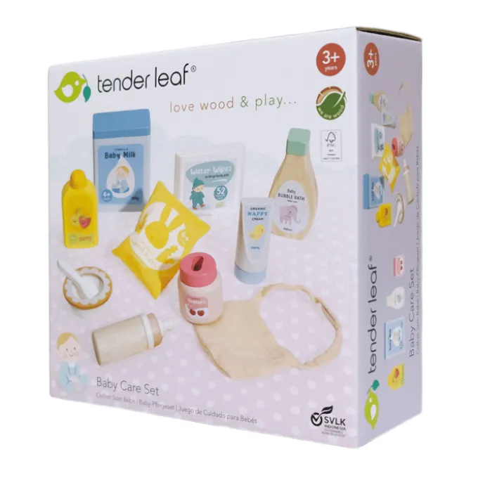 Puppenzubehör – Babypflegeset, 11 Teile