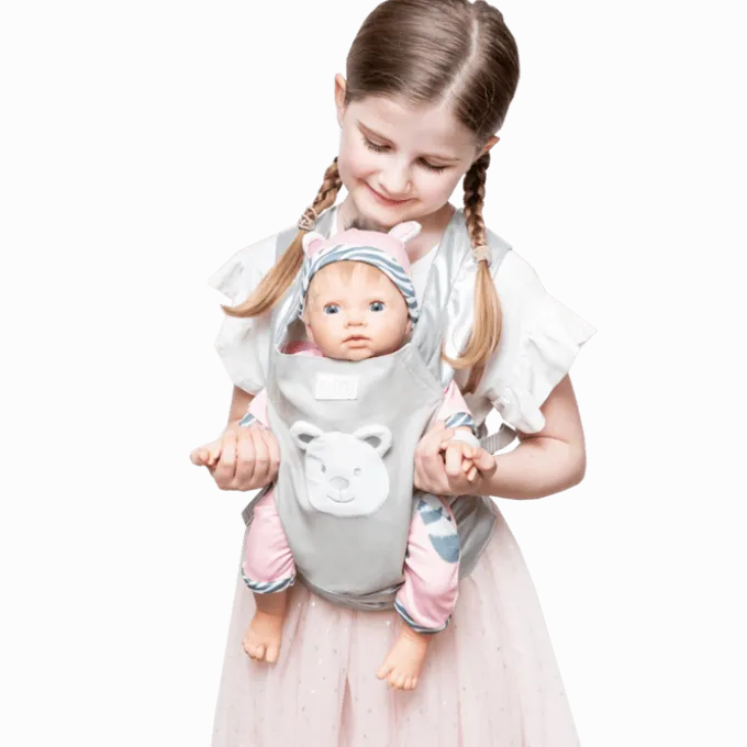 Puppenzubehör - Tragegurt mit Klettband - 45 cm
