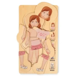 Puzzle - Anatomie Mädchen