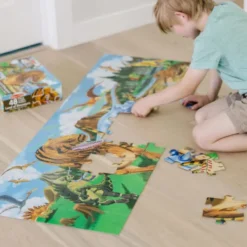 Puzzle Boden - Dinosaurier, 48 Teile