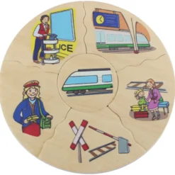 Puzzlebox - Transportmittel, 5 Stk.