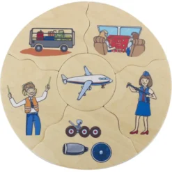 Puzzlebox - Transportmittel, 5 Stk.