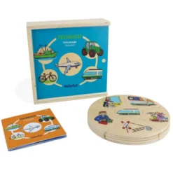 Puzzlebox - Transportmittel, 5 Stk.