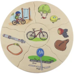 Puzzlebox - Transportmittel, 5 Stk.