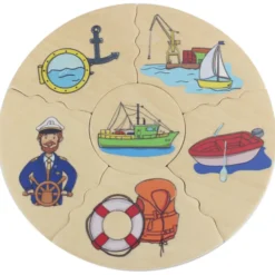 Puzzlebox - Transportmittel, 5 Stk.
