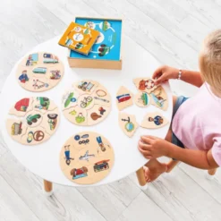 Puzzlebox - Transportmittel, 5 Stk.
