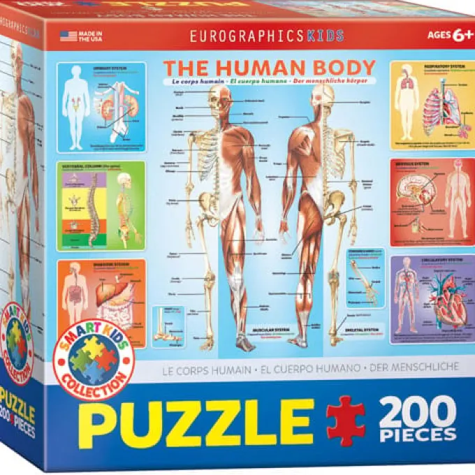 Puzzle - Der menschliche Körper - 200 Teile